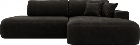 Диван угловой Лига-036 НПБ Модерн правый угол Лига Диванов (Велюр) арт.127768