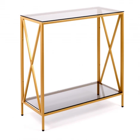 Консольный стол AllConsoles 1031-CG grey золотой