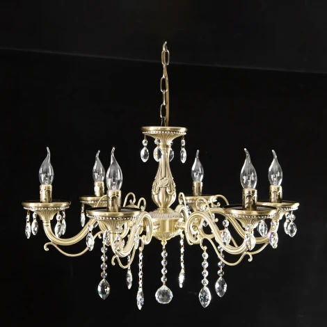 Подвесная люстра Citilux Кармен CL404163 (220V, на цепи, свеча)