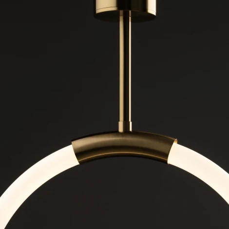 Подвесной светильник Freya Pina FR5387PL-L14BS (LED, 220V, на проводе, кольцо)