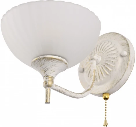 Бра с выключателем Arte Milano AM340049 340049/1W WT+G (220V)