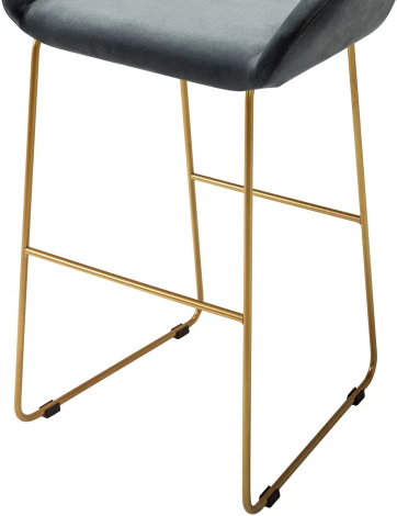 Кресло Бар. Kent Diag grey/Линк золото R-Home арт.410219131h_Diaggrey_золото_БАР