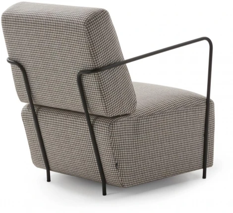 Кресло La Forma (ex Julia Grup) Gamer (Коричневый,Бежевый/ Сталь,ДСП,Акрил,Сосна,Пенополиуретан,Металл,Пена)