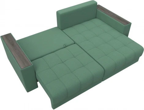 Диван угловой с декором Лига-049 НПБ Лига Диванов (Рогожка) арт.128454