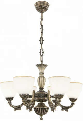 Подвесная люстра Arte Milano AM342837 342837/6 AB (220V, на цепи)