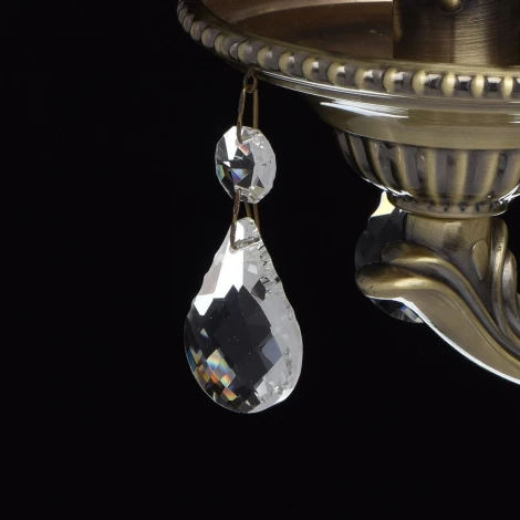 Подвесная люстра MW-Light Аврора 371011605 (220V, на цепи, подсвечник, свеча)