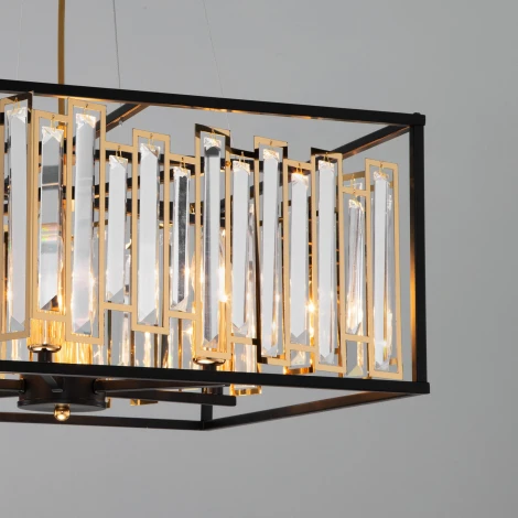 Подвесная люстра хрустальная Cella 377/6 Bogate's (220V, на тросе)