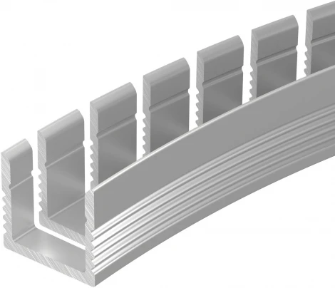 Профиль FANTOM-BENT-W12-SIDE-2000 ANOD (Arlight, Алюминий) 040326(1)