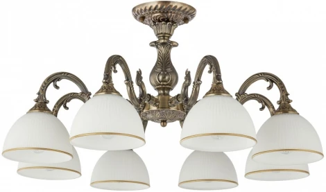 Потолочная люстра на штанге Arte Milano AM346410 346410/8 AB (220V)