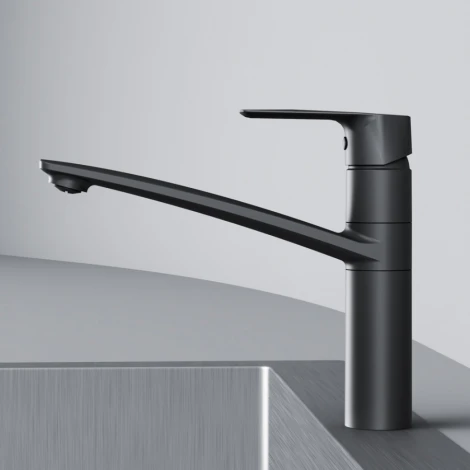 Смеситель AM.PM Gem F90A00022 для кухонной мойки, черный
