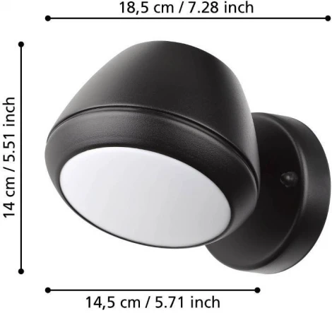 Настенный светильник уличный Eglo NIVAROLO 900675