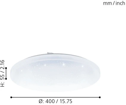 Настенно-потолочный светильник Eglo Frania-a 98236