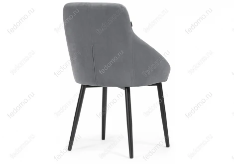 Стул на металлокаркасе Махатма velutto 32 / черный