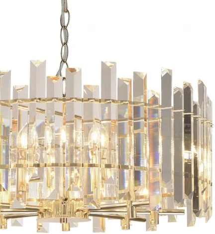Подвесная люстра Lumien Hall Laurina LH0049/8P-GD-CL
