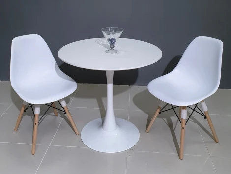 Обеденный стул M-City LUPINE WHITE