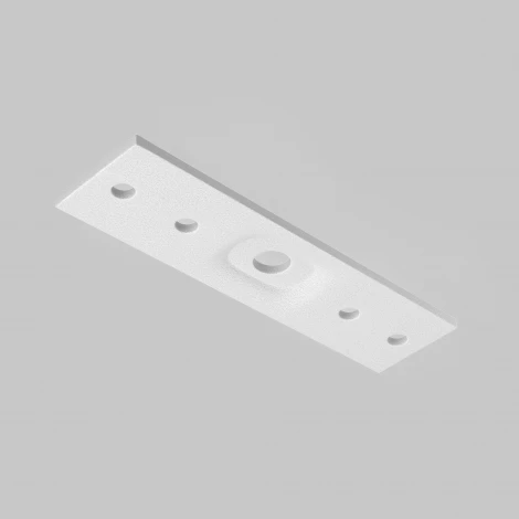 Коннектор прямой накладной белый Maytoni Accessories for tracks Exility TRA034C-21W