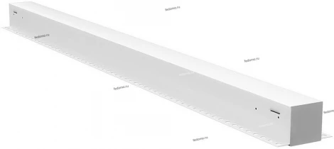 Светильник профильный встраиваемый светодиодный Новый свет ДВО24, белый, 24W, 1000lm, 4000K, IP20, с рамкой