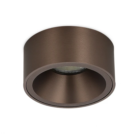 Светильник встраиваемый Donolux Munich DL18030R1DBronze под лампу GU10 шлифованная темная бронза