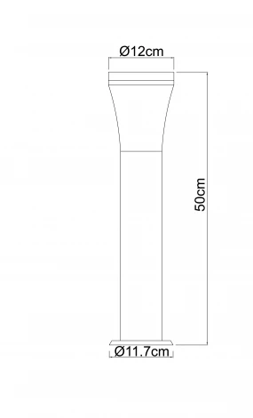 Наземный светильник Globo Alido 34571 (LED, 220V, IP44)