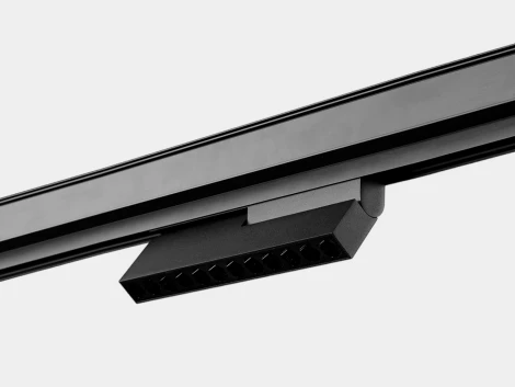 Трековый светильник светодиодный, магнитный, черный, 12Вт, 48V IP20 4000К Lumker SY-LINK SY-LINK-FL-BL-12-NW