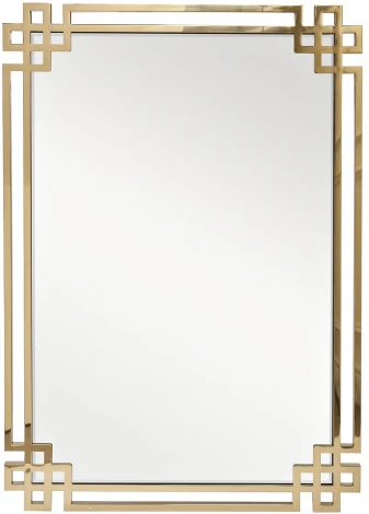 KFE1270 Зеркало в металлич.раме цвет золото 71*102см Garda Decor