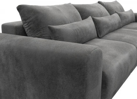 Диван угловой Лига-056 НПБ Лонг угол универсальный Лига Диванов (Велюр) арт.129166