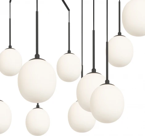 Подвесной светильник Maytoni Branch MOD176PL-16G (220V, на проводе, шарики, паук)