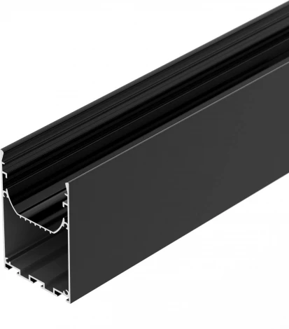 Профиль LINE-S-5075-2500 BLACK (Arlight, Алюминий) 041848