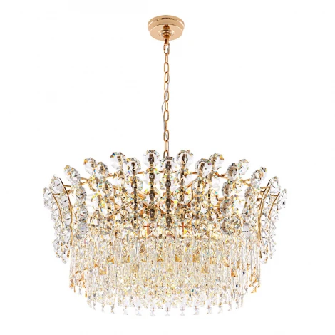 Подвесная люстра хрустальная Modelux MODELUX ML.7550.24 GD