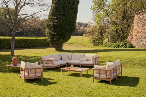 Комплект садовой мебели La Forma (ex Julia Grup) Sacova (Серый)