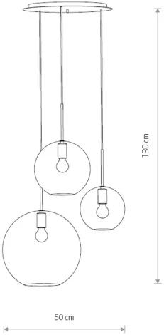 Подвесной светильник Sphere 7788 Nowodvorski (220V, на проводе, шарики)