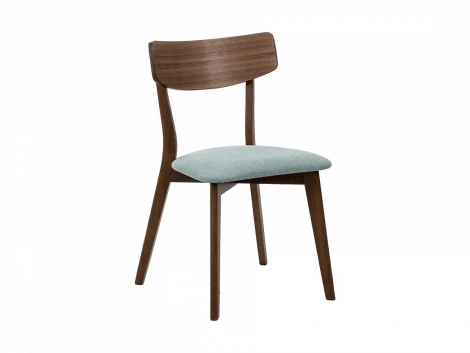 Стул Oxville ОГОГО 463881 (голубой, орех)