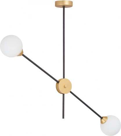 Потолочная люстра на штанге V3988-1/2PL Vitaluce (220V, шар)