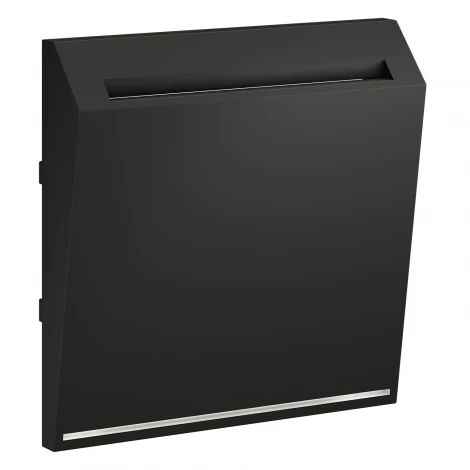 Накладка для выключателя карточного (графит) Voltum S70 VLS002607