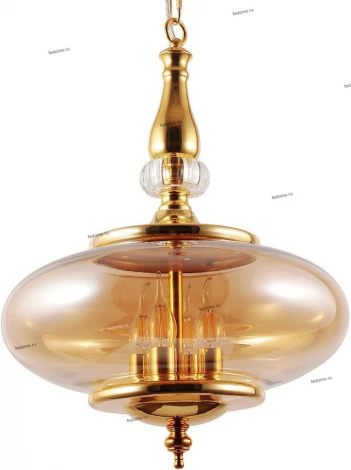 Подвесной светильник Crystal Lux Miel SP4 GOLD