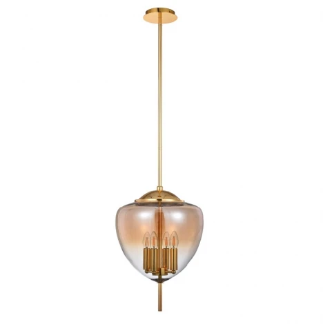 Подвесной светильник Crystal Lux Milagro SP4 A GOLD