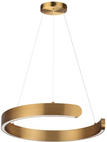 Подвесной светильник Lumion Indie 6535/28L латунь LED 28W 3000-6000K 1240Лм 220V (на тросе, круглые)