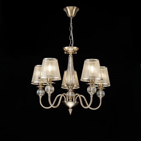 Подвесная люстра Freya Inessa FR2685PL-05BZ (220V, на цепи)