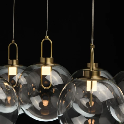 Подвесной светильник DeMarkt Крайс 657011307 (LED, 220V, на проводе, шарики, паук)