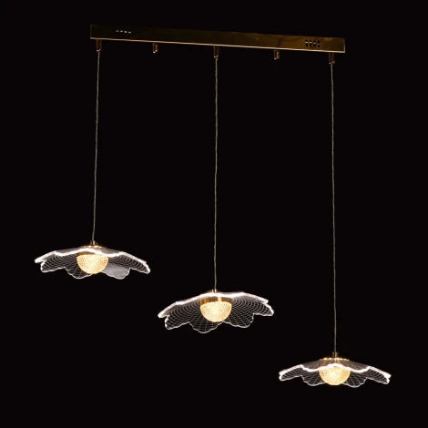 Подвесной светильник De City Оскар 510014403 (LED, 220V, на проводе, цветы)