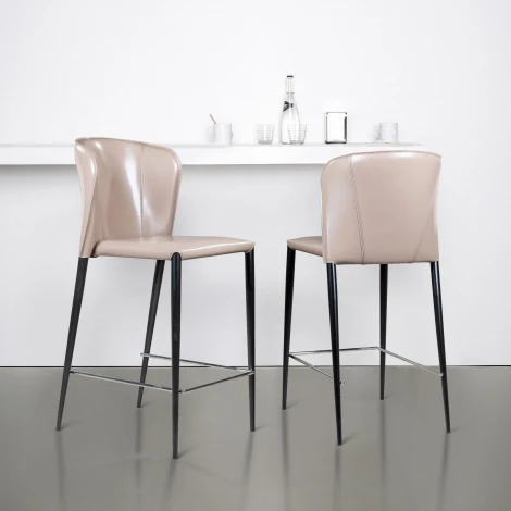 Стул полубарный Albert, кожа капучино Top Concept ALBERT 2000000000169