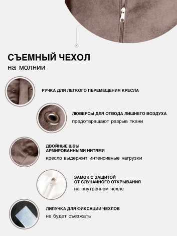 Кресло мешок Dreambag Груша Розовая Рогожка (XL, Классический) 5036721