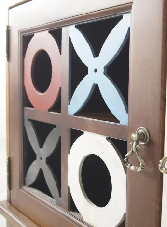 Вертикальный комод Gouache Birch