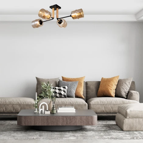 Потолочная люстра на штанге Escada Mondrian 699/4P (220V)