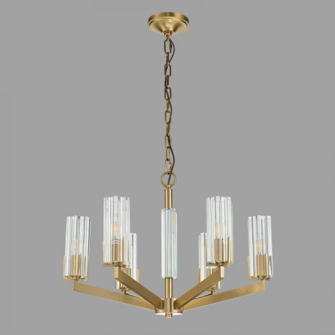 Подвесная люстра Belfast Malone 6035-6 BR CL