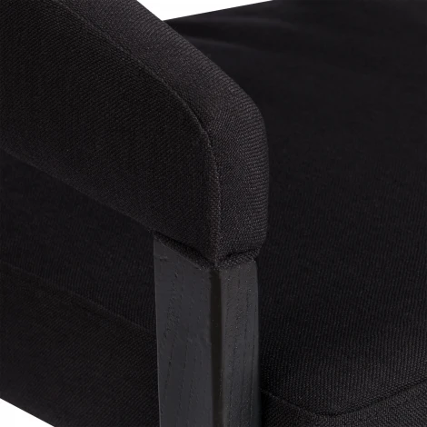 Стул SURTUR Tetchair (Дерево вяз,Лен/Черный) арт.24403