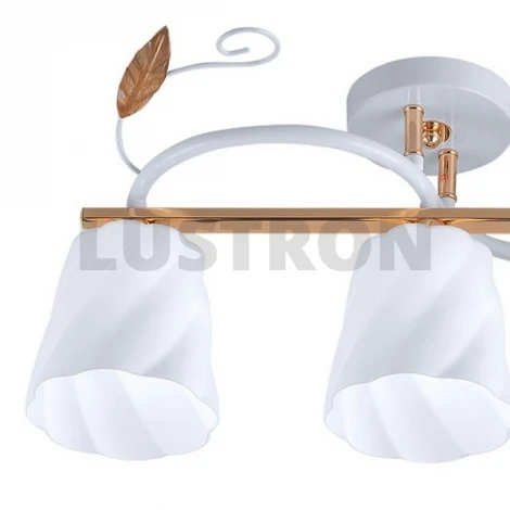 Потолочная люстра IDLamp Annelisa 380/3PF-Whitegold