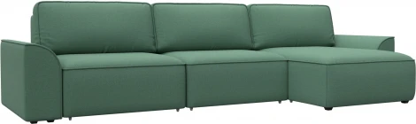 Диван угловой Лига-048 НПБ лонг Лига Диванов (Рогожка) арт.128488