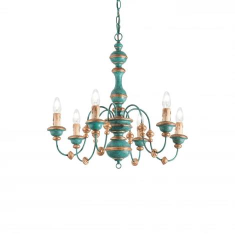 Подвесная люстра Ideal Lux Pisa SP6