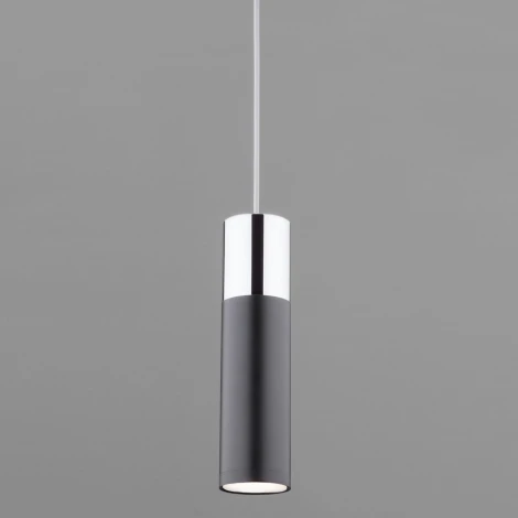 Подвесной светильник Elektrostandard Double Topper 50135/1 LED хром/черный